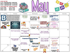 ✨May 2026 Activity Calendar ✨